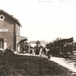 La gare de Sacy (carte postale)